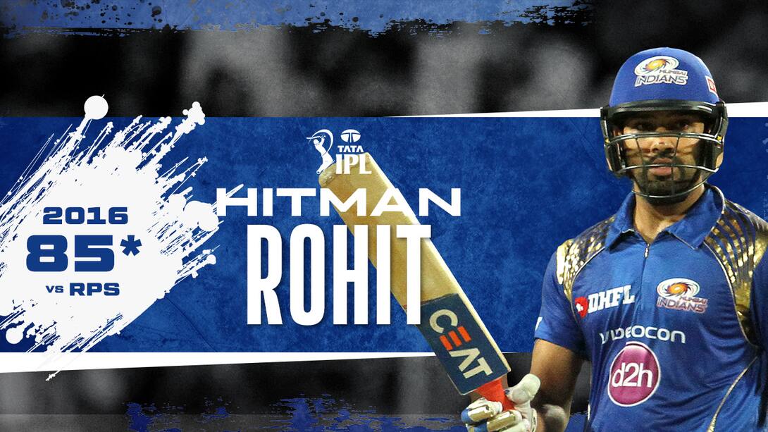 2016: Rohit Sharma's 85* vs RPSG